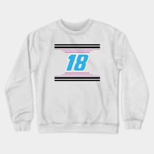 Sheldon Creed #18 2024 NASCAR Design Crewneck Sweatshirt